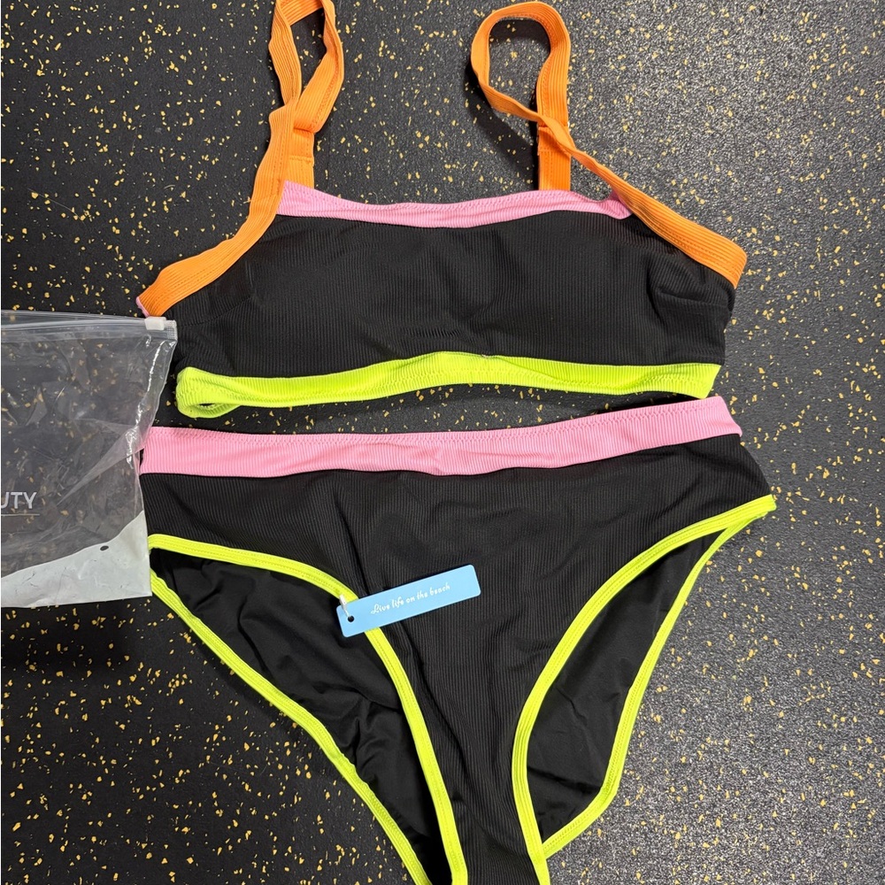 Colorful Women's Bikini Set